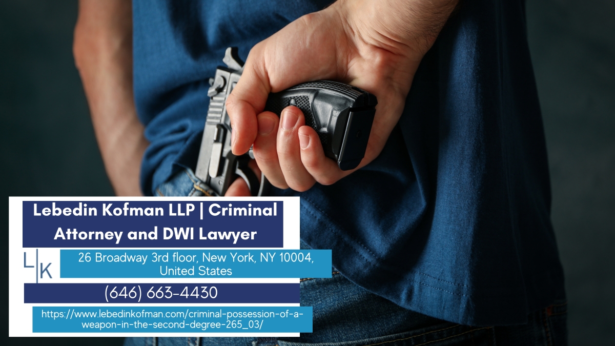 Manhattan criminal defense attorney Lebedin