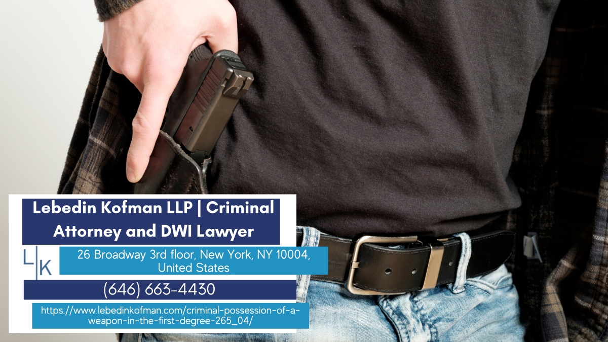 New York criminal defense attorney Lebedin
